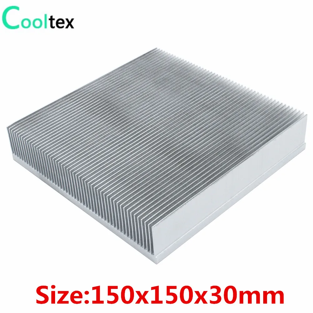 

Aluminum Heatsink Skiving Fin 150x150x30mm Heat Sink Radiator for Electronic LED Integrated Circuit Cooling Heat Dissipation