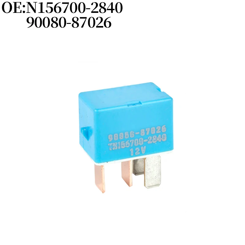 Car Accessories 90080-87026 N156700-2840 9008087026 N1567002840 Relay Switch (12V) for Auto Parts The Latest New High Quality