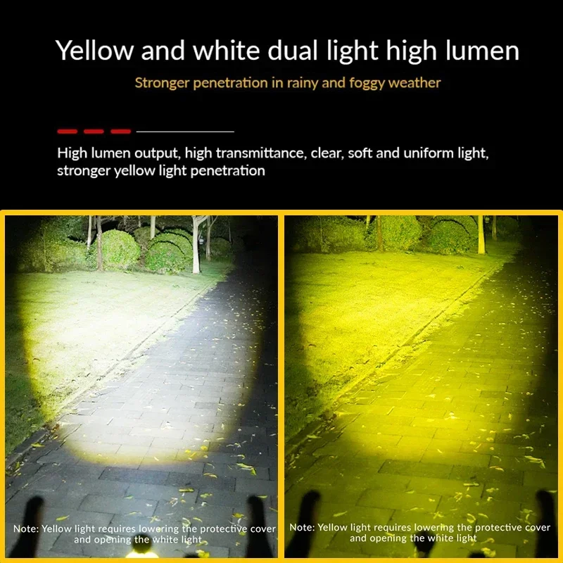 Bicycle Lights 1700LM High-brightness Bike Light 1800mAh Hanging Front Bicycle Light Wireless IPX5 MTB Road Bike Accessories