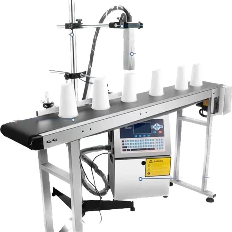 Industrial Small Character Inkjet Printer Is Suitable for Cartons, Bottles and Bags in Packaging Production Lines