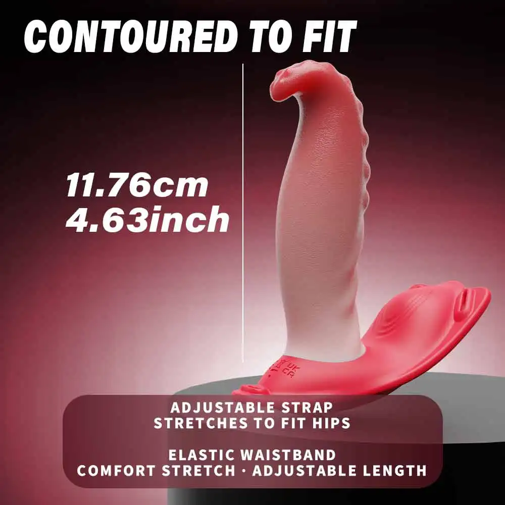 Women Couples Rose Wearable Panty Vibrator BDSM Grinding Vibrating Panties Adult Sex Toys Games Remote Control Clitoral Vibrator - Image 5