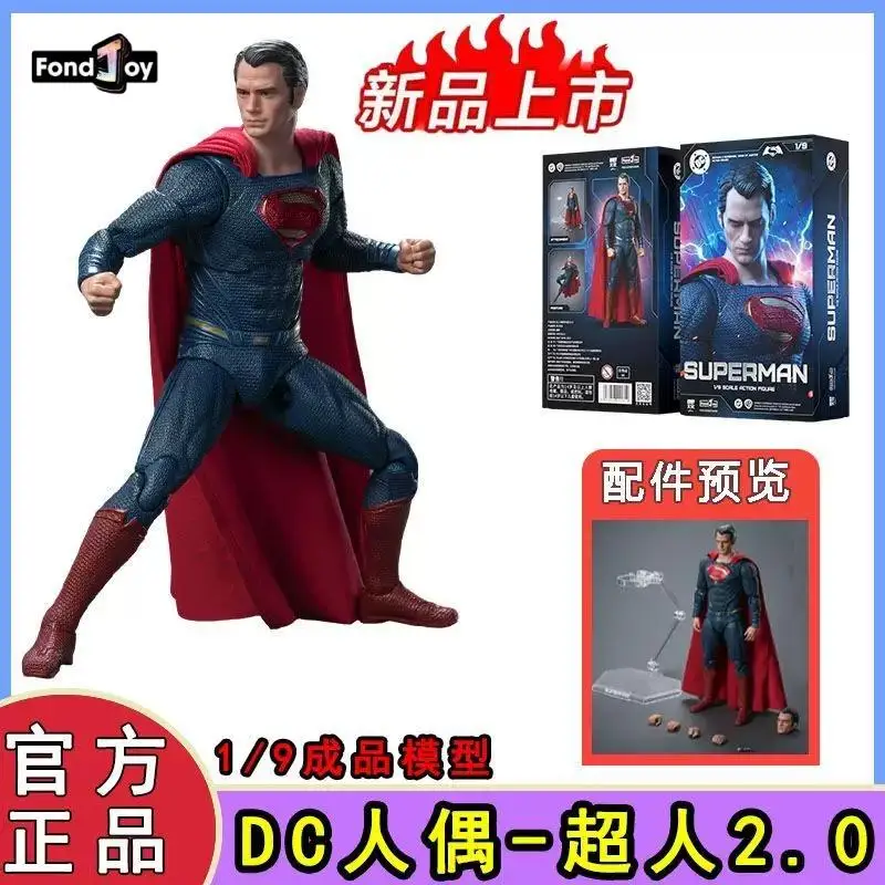 Fondjoy DC Hero Actionfiguur Superman Batman Justice Dawn Karakter Henry Cavill Halloween Bureau Decor Schoolseizoen