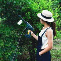 HOTO High Pressure Washer 20V Cordless Multifunctional Garden Bathroom Carpet Cleaning Tool Electric Pump Washer Pet Bathing