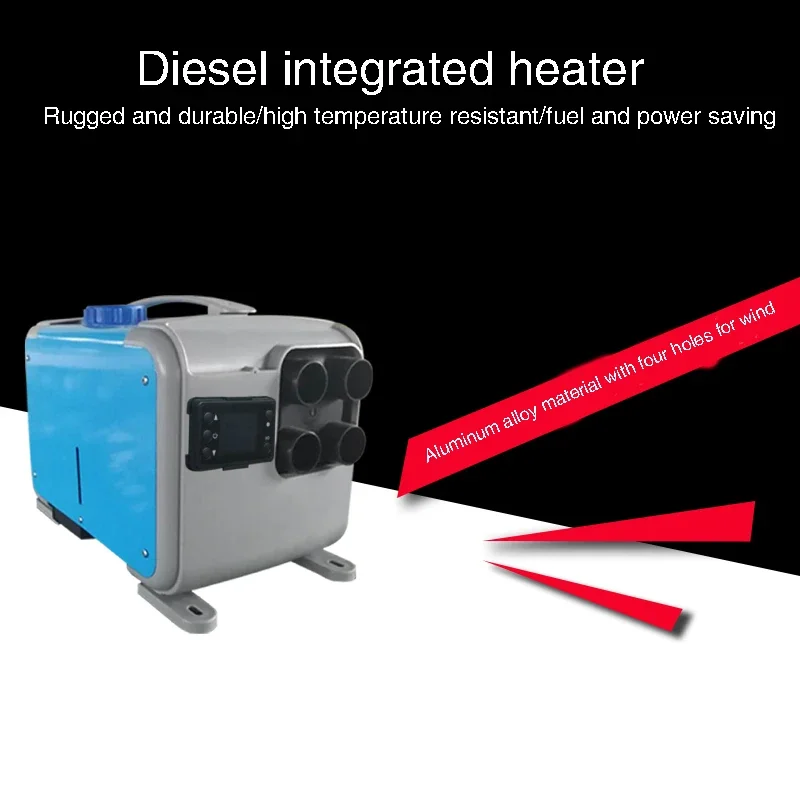 Aquecedor de ar inteligente, temperatura constante, aquecedor a diesel, aquecimento rápido, máquina integrada, vários interruptores