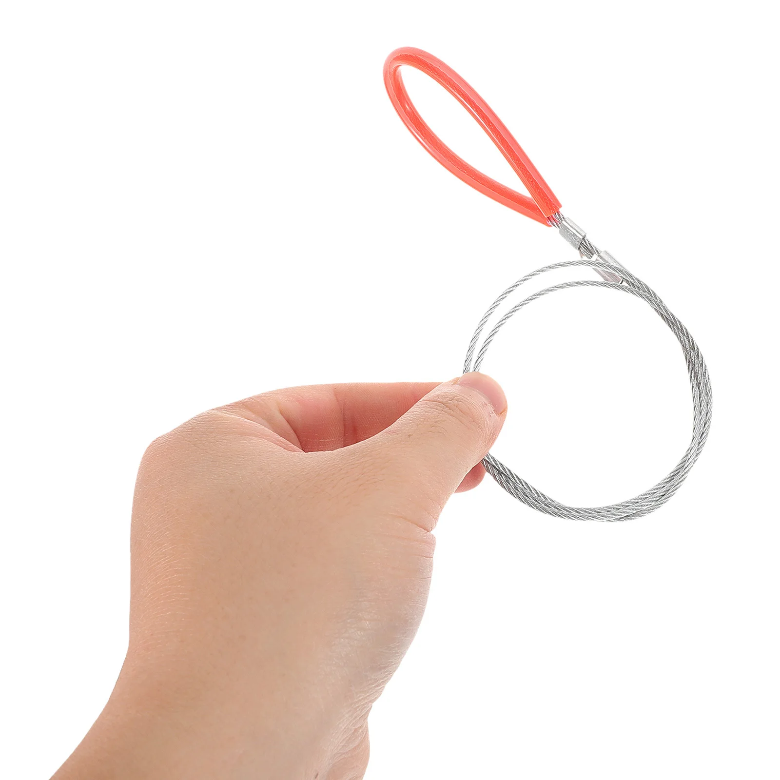 Accessoire de corde de sécurité, corde de levage en acier robuste pour ascenseur automobile, équipement de système de levage de remplacement de câble à boucle Durable