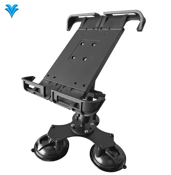 Super sucção de metal alumínio tablet pc suporte triplo otário base rotativa recurso caminhão uso suporte para uso em movimento