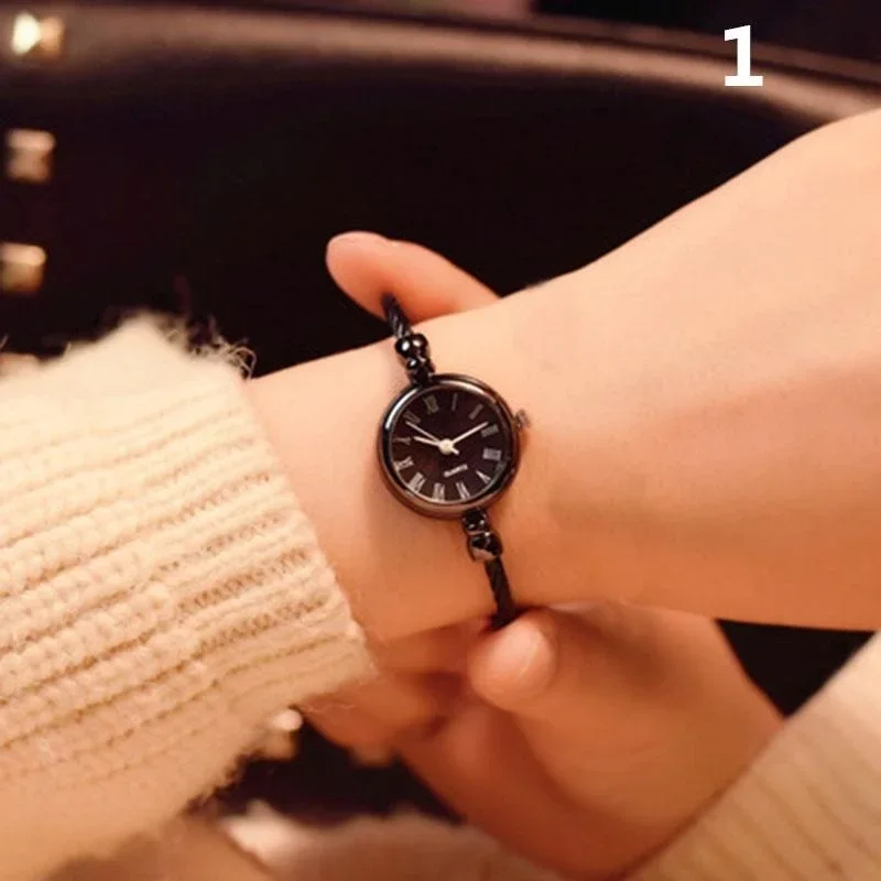 Watch Bracelet Female Opening Students Give Girls Birthday Gifts Korean Version of The Creative College Style Thin Chain Watches