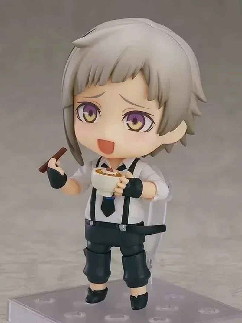 10 CENTIMETRI Anime Bungo Cani Randagi Nakajima Atsushi Q Versione Comune sostituibile Action Figure PVC Modello Scrivania Decorazione bambola Giocattolo Regalo