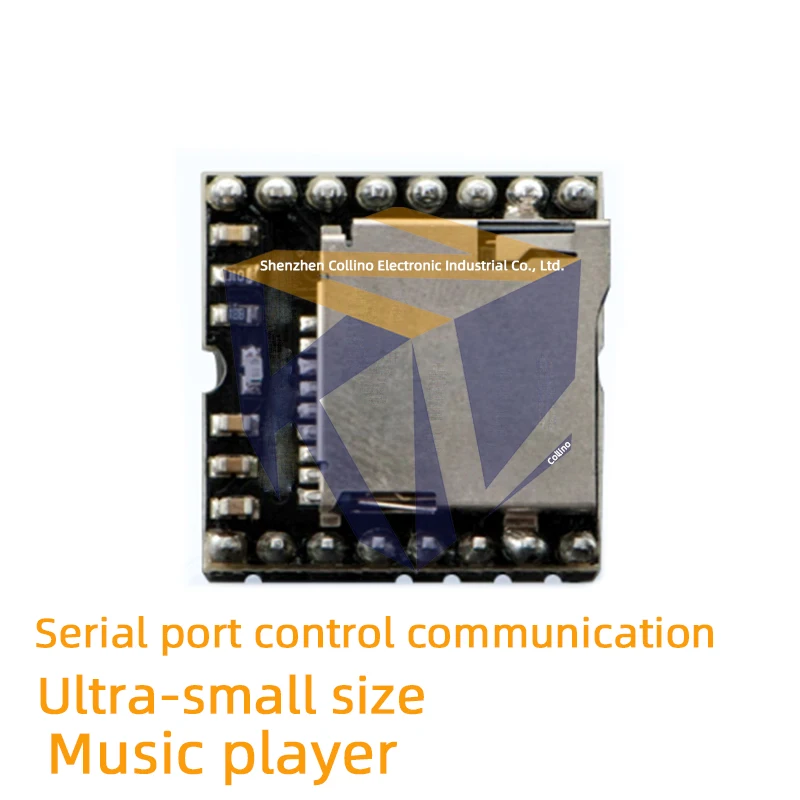 1pcs Mini player module supports TF card drivers for MP3/WAV/WMA.