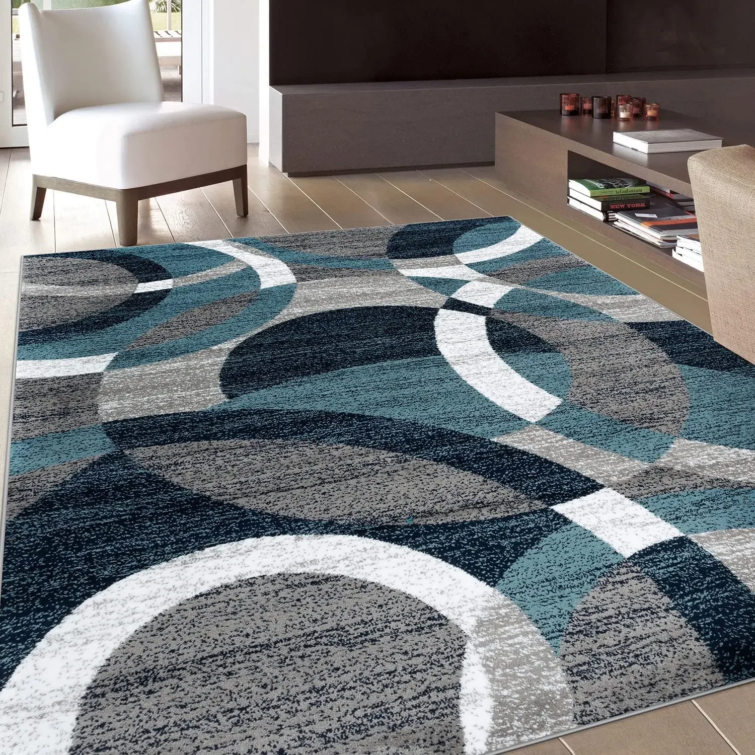 Alfombra geométrica nórdica Para sala de estar, decoración moderna de lujo Para sofá, mesa, alfombras de área grande, Alfombra de baño Para Cocina