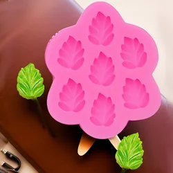 1 piece, 7 with leaves, 4 with clover, ginkgo leaves, maple leaves, turtle back leaves, 5 with blackberry and oak leaves mold