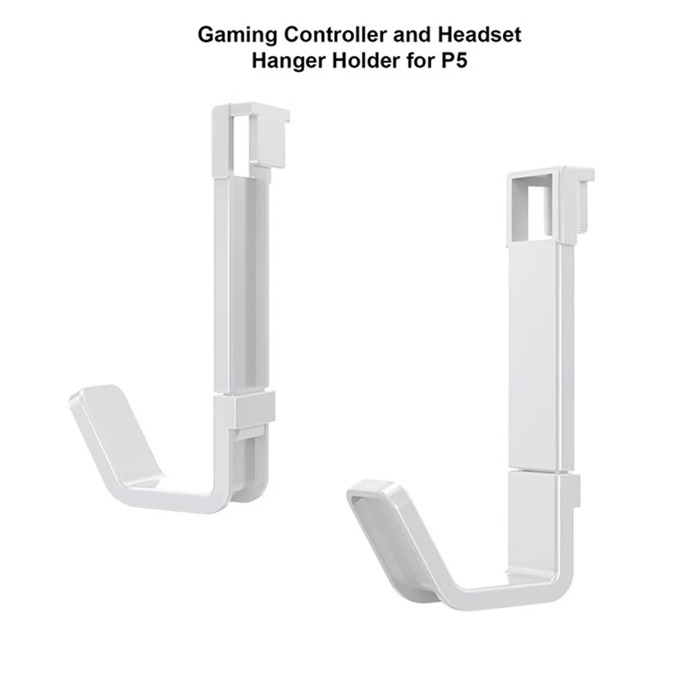 

Headphone and Game Controllers Hangers for PS5/PS5 Slim Controller Headset Gamepad Hook Accessories