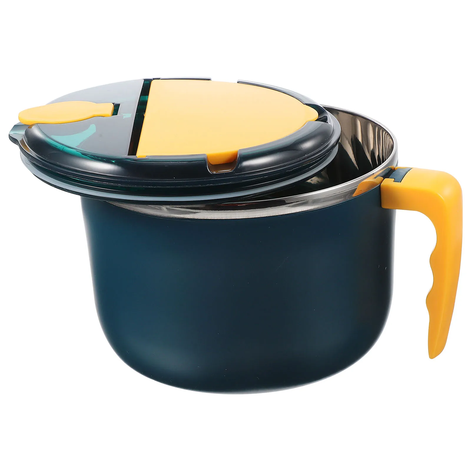 

Stainless Steel Instant Noodle Bowl Serving Bowls with Lids Ramen Microwave Container