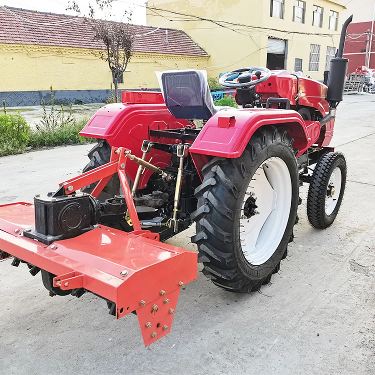 for 15HP 25HP can choose EPA engine farm tractor agricultural 4wd tractor agricultural mini tractor with hydraulic accessories