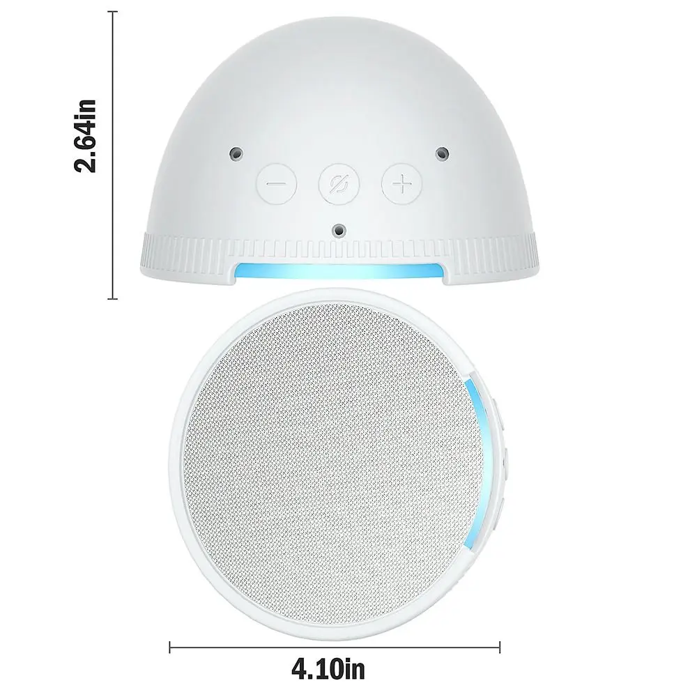 Подходит для силиконового чехла Echo Pop, противоскользящего, против отпечатков пальцев, с точными вырезами