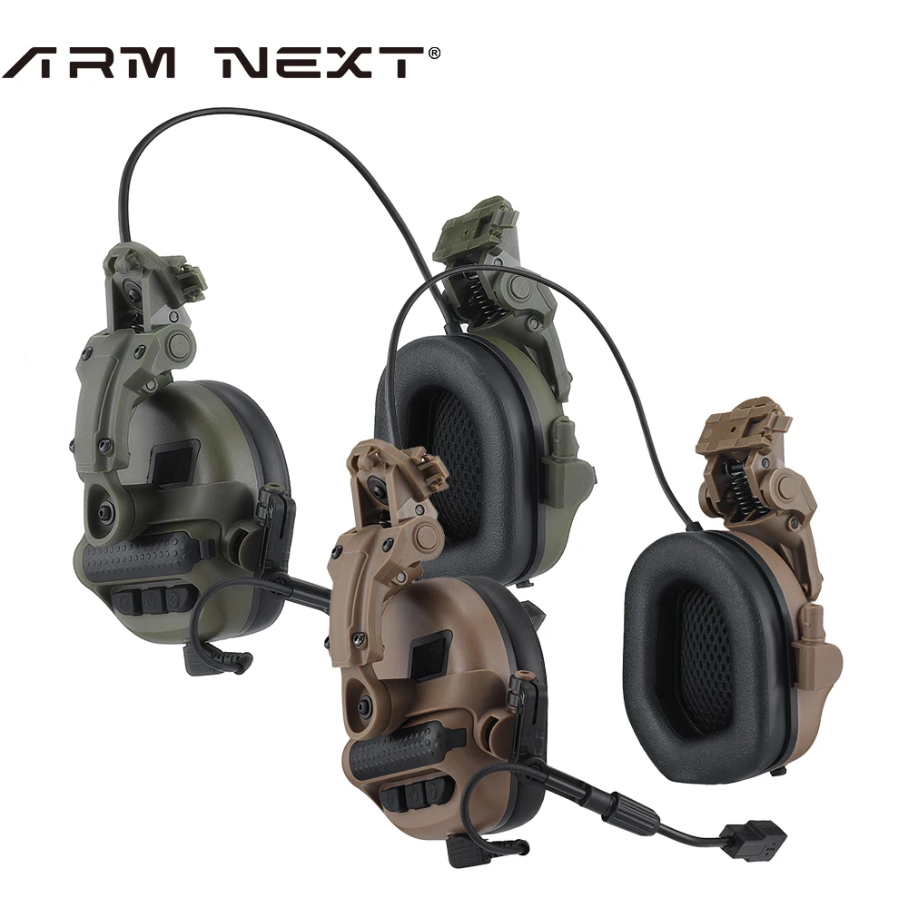 Tactical Headset picking Noise-Cancelling Headset for Military Headset Sound Pickup Radio PTT Adapter Mobile Earphone