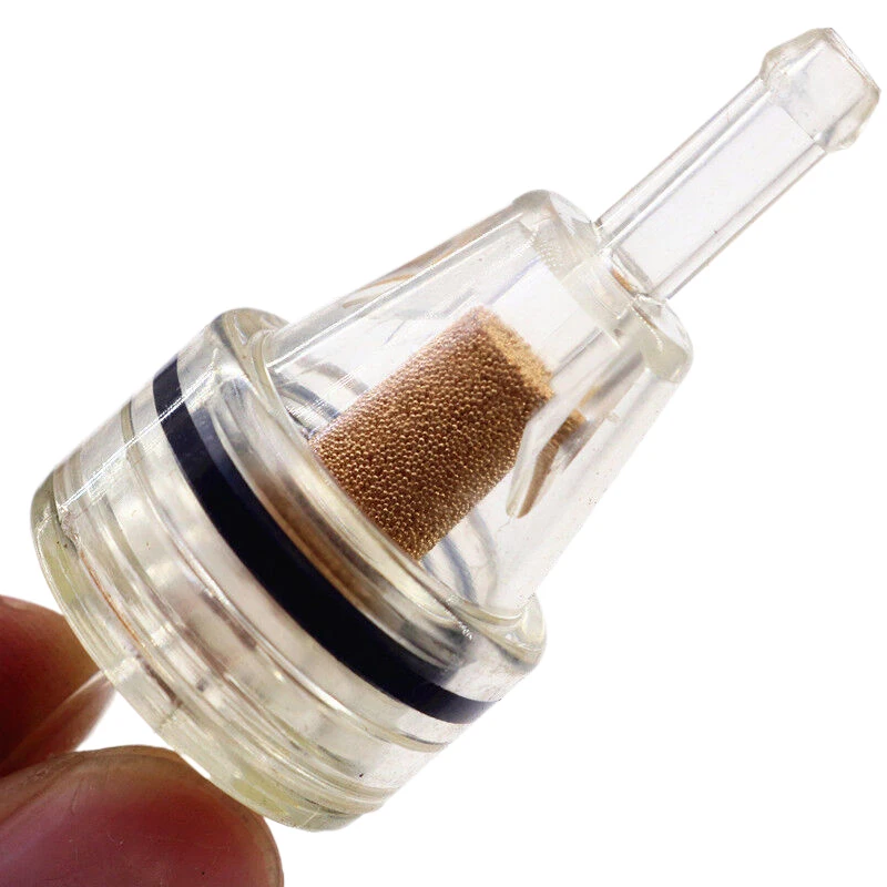 6mm Small Plastic Universal Motorcycle Gas Petrol Fuel Oil Filter 1/4" Inline Clear Gas Mini Filte Replacement image 5