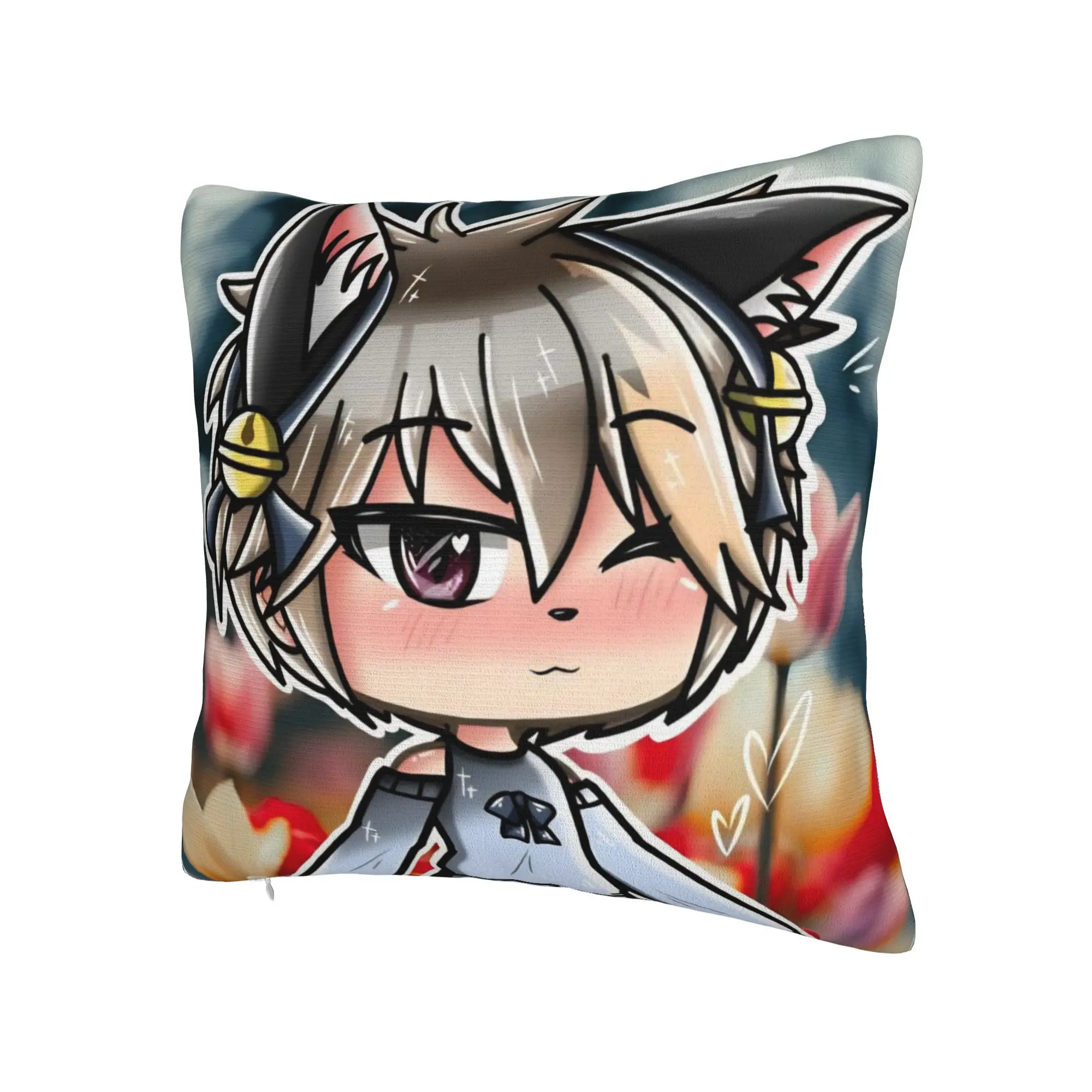 Decorative Pillow Cover Gacha Life Cartoon Stuff Chair  Throw Pillow Case Cover Drop Shipping Multi-Size