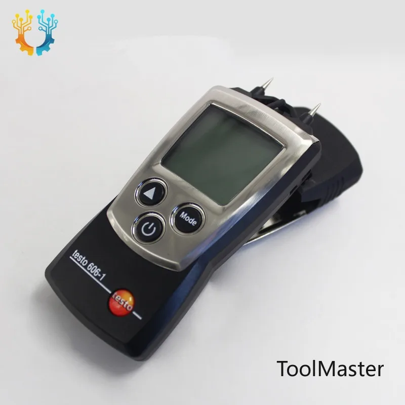【2026】Detu Testo606-2 Electronic Wood Moisture Meter & Hygrometer With 1% Resolution ABS Material