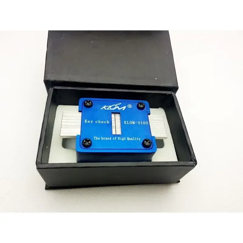 Klom Key Check Checker KLOM-3100 Lock Pick Set Lock Pick Tool Key Machine Parts Measurement Tool Lock Smith