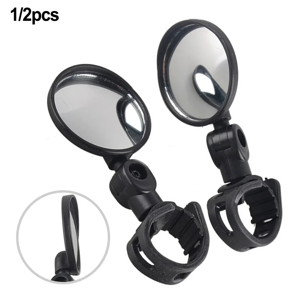 Stay Safe on the Road with 12Pc Bike Mirror Set  Suitable for Bikes and Mountain Bikes  Durable and Practical Design