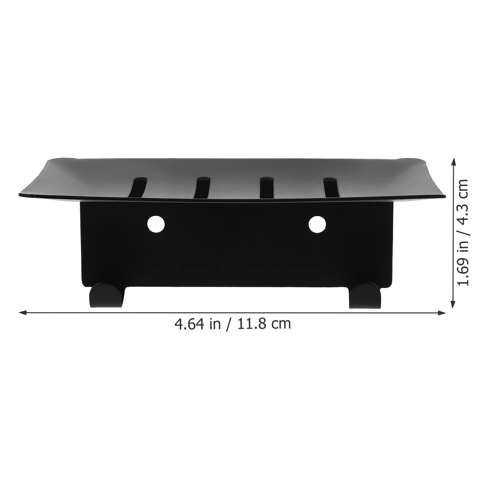 

1Set Stainless Steel Wall Mounted Soap Holder Soap Dish for Bathroom Kitchen Shower with Draining Design