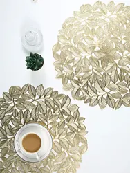 Tabletex Hot Selling 1 Piece One Leaf PVC Injection Cushion - Durable And Fashionable Table Decoration Cushion