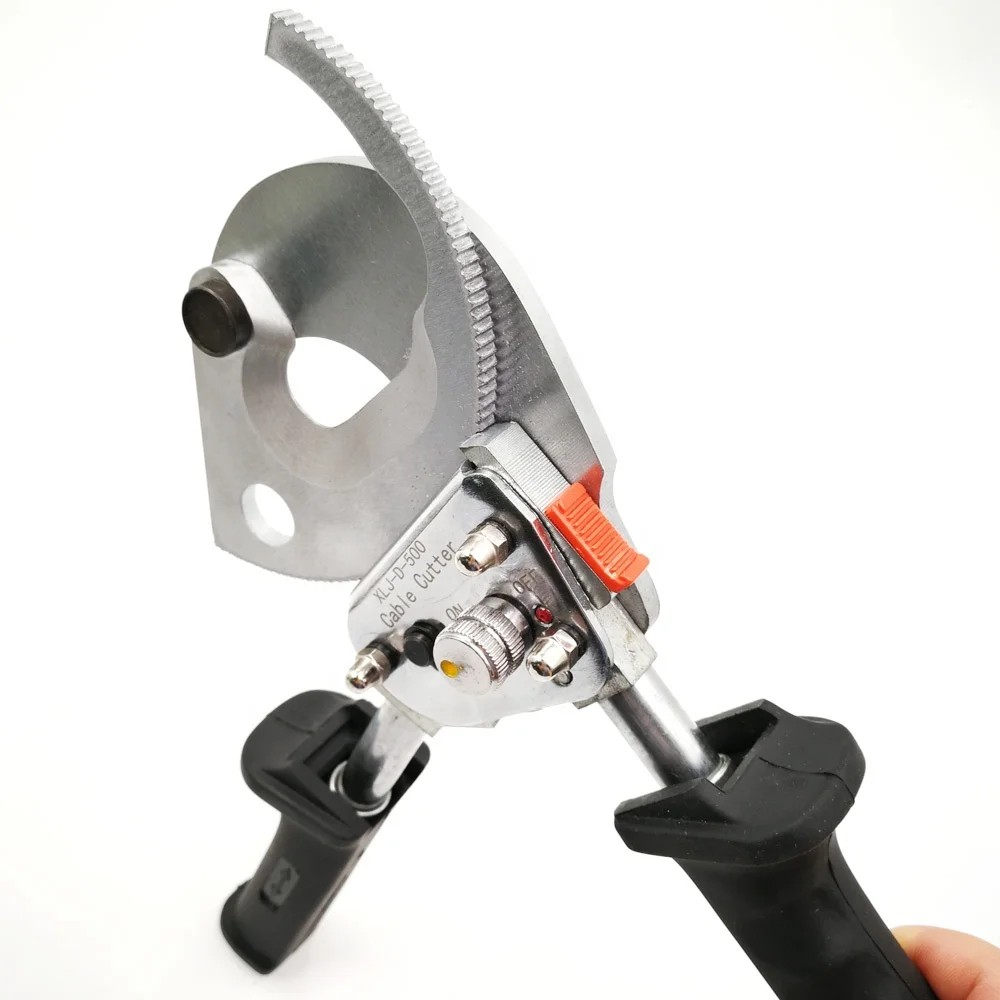 Hs-500B تزوير شفرة اسئلة كابل القاطع ضياء 40 مللي متر دليل قطع سكين أداة المهنية أدوات سلك اليد #4