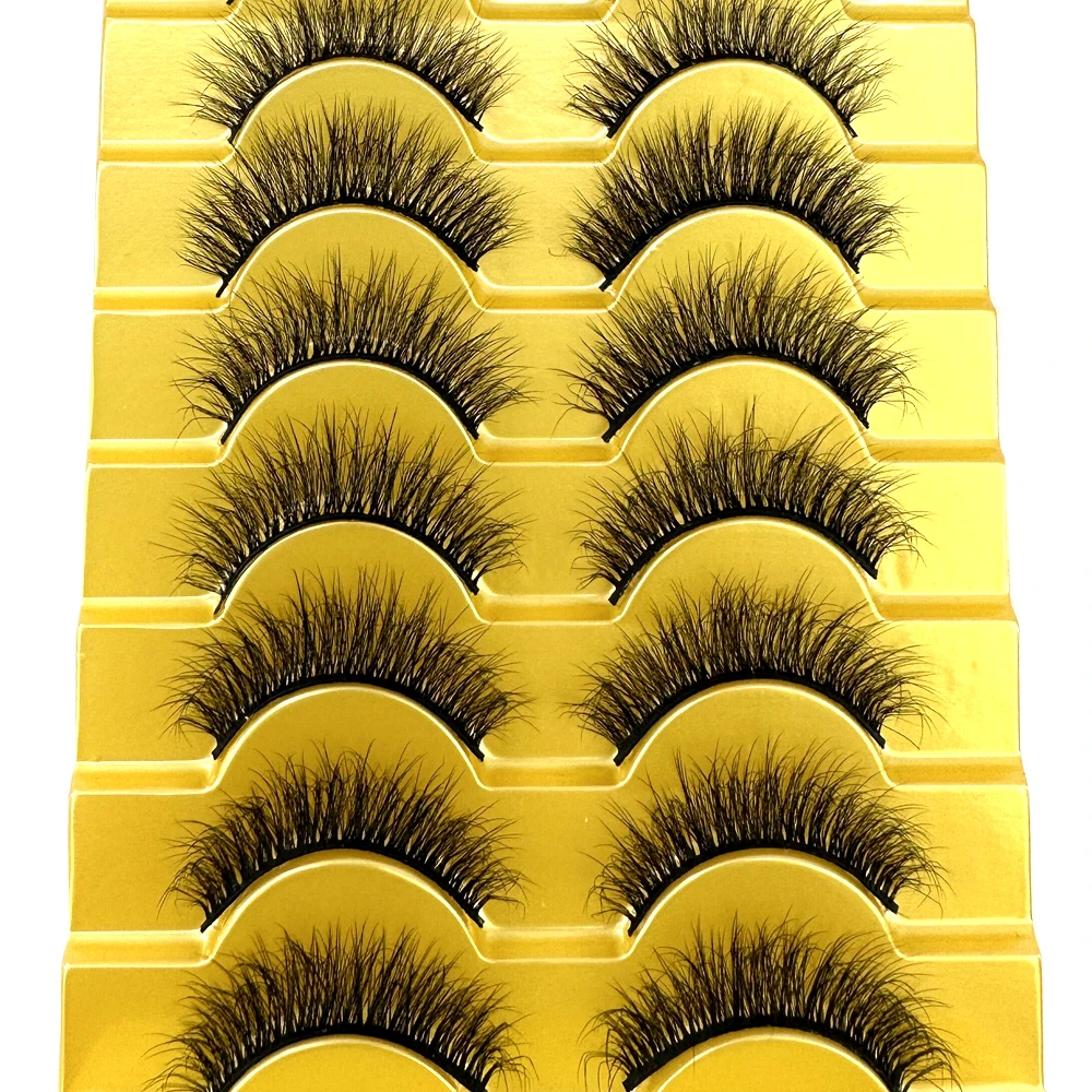 38 Stile 10 Paar Natürliche Lange 3D Nerz Falsche Wimpern Make-up-Set Nerz-Wimpernverlängerung Kurze Wimpern – Detail 15