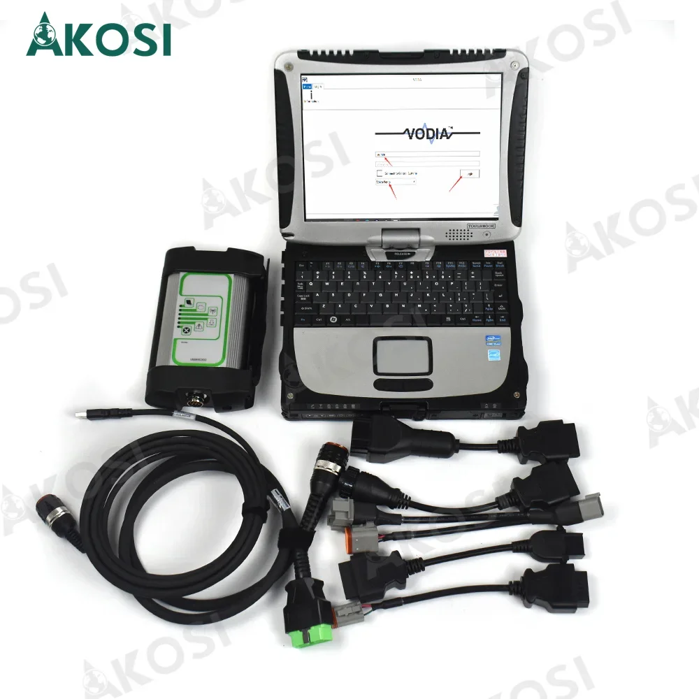 

for Vocom Penta Vodia5 diagnostic tool with vocom 88890300 for Vol-vo Penta Marine Industrial engine diagnostic tool+CF19 laptop