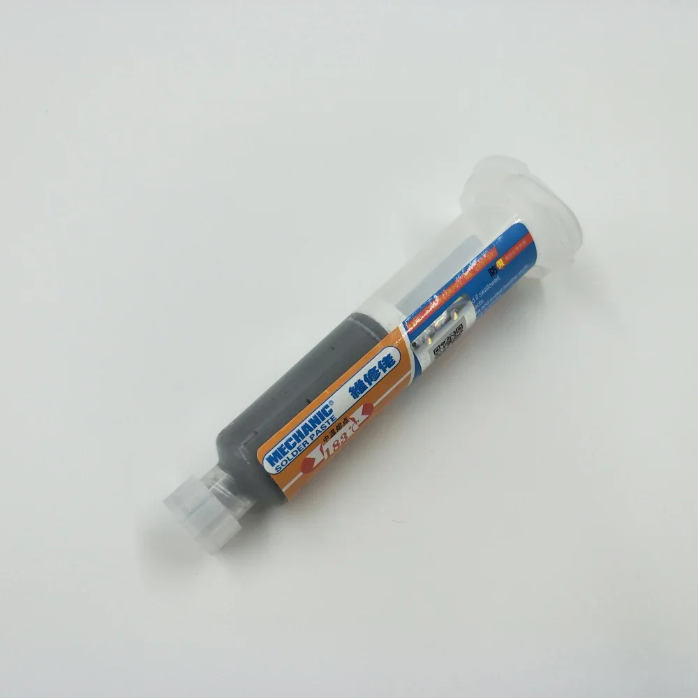 XG Z40 Pasta Saldante Flusso 35G 2 pz Meccanico Tin Sn63/Pb37 25-45um Siringa Per PCB SMD Riparazione Del Telefono Mobile XG z40