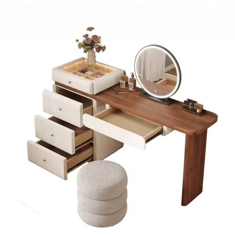 Modern Storage Makeup Vanity Desk Vintage Decor Cheap Corner Makeup Vanity Desk Europa Mirror Kaptafel Furniture For Bedrooms