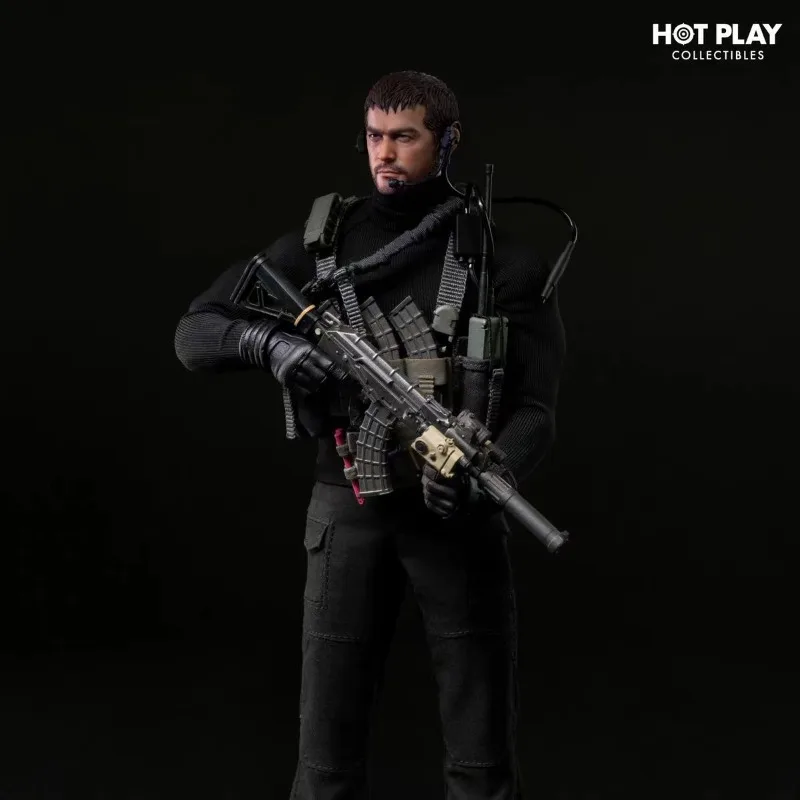 In Stock Action Figure 1/12 Captain Wolf Hunter Chris Anime Figurine Statue Collectible Joint Movable Model Gifts Toys