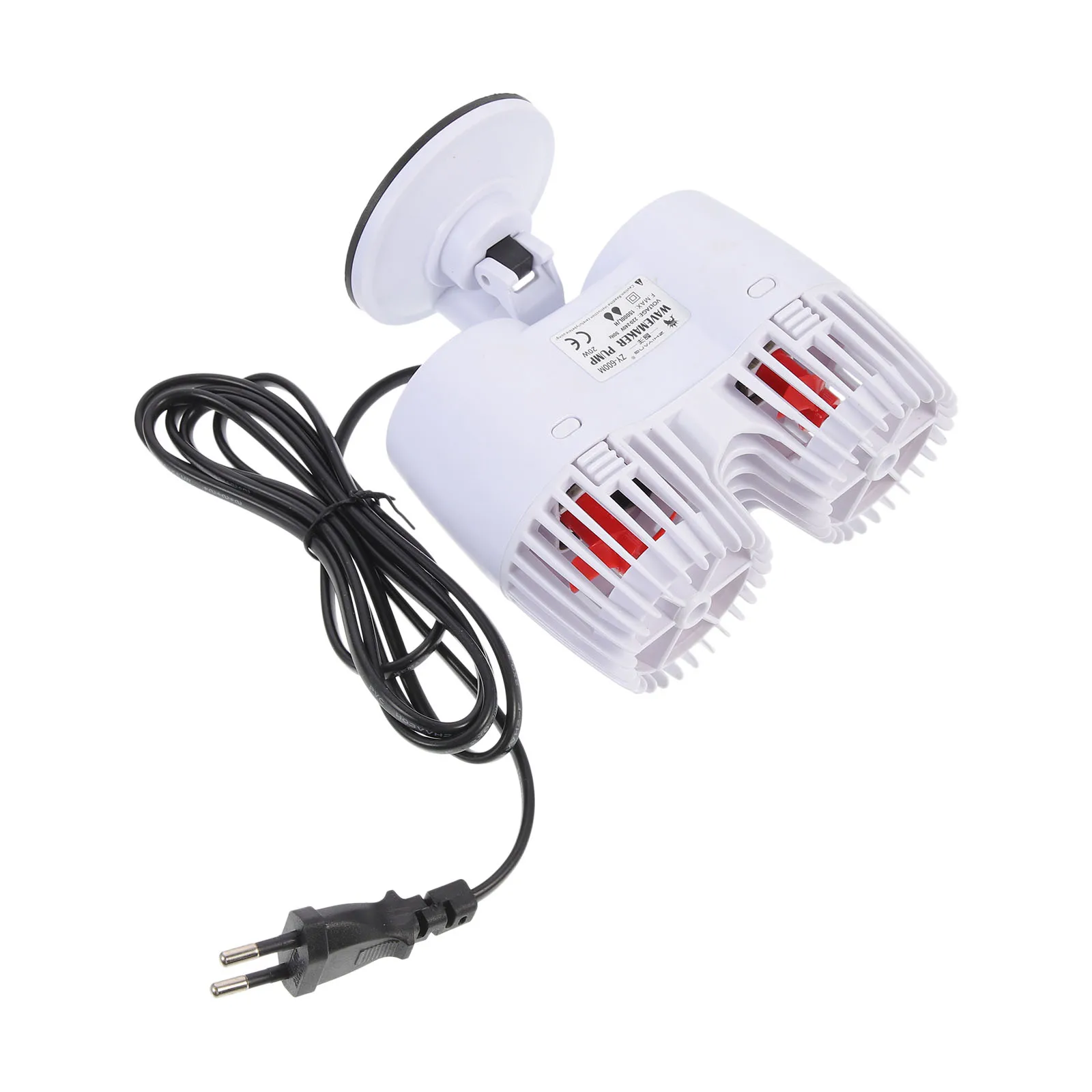 

Propeller Fish Tank Strong Power Large Water Flow Circulation Suction Cup Base Wall Mount Filter Cover Cleaning Tool Durable