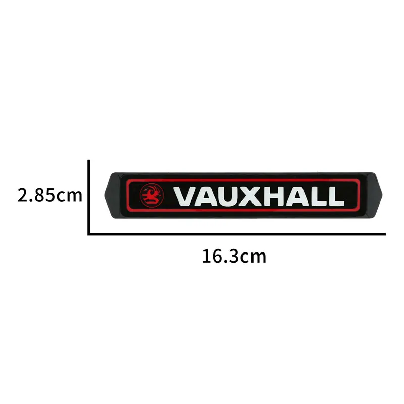 New Car Emblem Led Decorative Lights Waterproof Front Grille Lamp Badge Exterior Accessories For Vauxhall Logo Astra Mokka Corsa