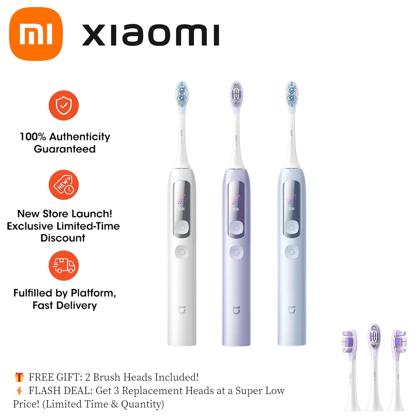 xiaomi-sonic-electric-toothbrush-with-type-c-fast-charging，rechargeable-toothbrush，powered-toothbrush，copper-free-tufting