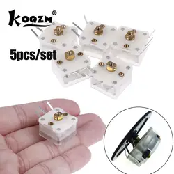 5Pcs/Lot New Duplex 223p 60pf/140pf 2.1mm Hole Shaft Radio Variable Capacitor Pocket Radio Accessories