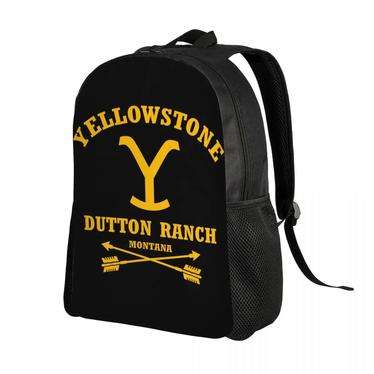 Yellowstone Dutton Ranch Backpack for Women Men Water Resistant College School Bag Printing Bookbags