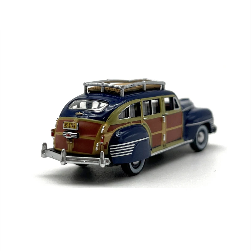 OXFORD Diecast Model Car 1:87 Woody Station Wagon Vehicle Gifts for Boys Girls Hobby Collection with Display Box