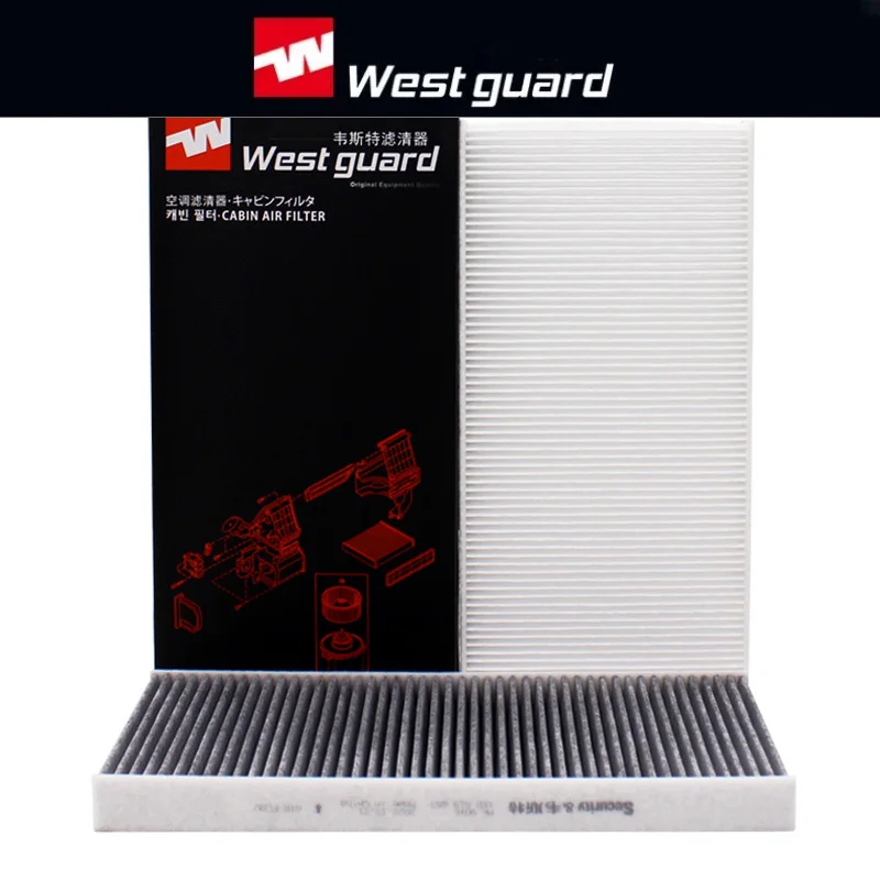 

For VW Volkswagen ID.3 ID4X ID6X CROZZ Audi Q4 e-tron Skoda Enyaq WESTGUARD Cabin Filter MK9016-2 1ED819644 1ED819653 SP1059-2