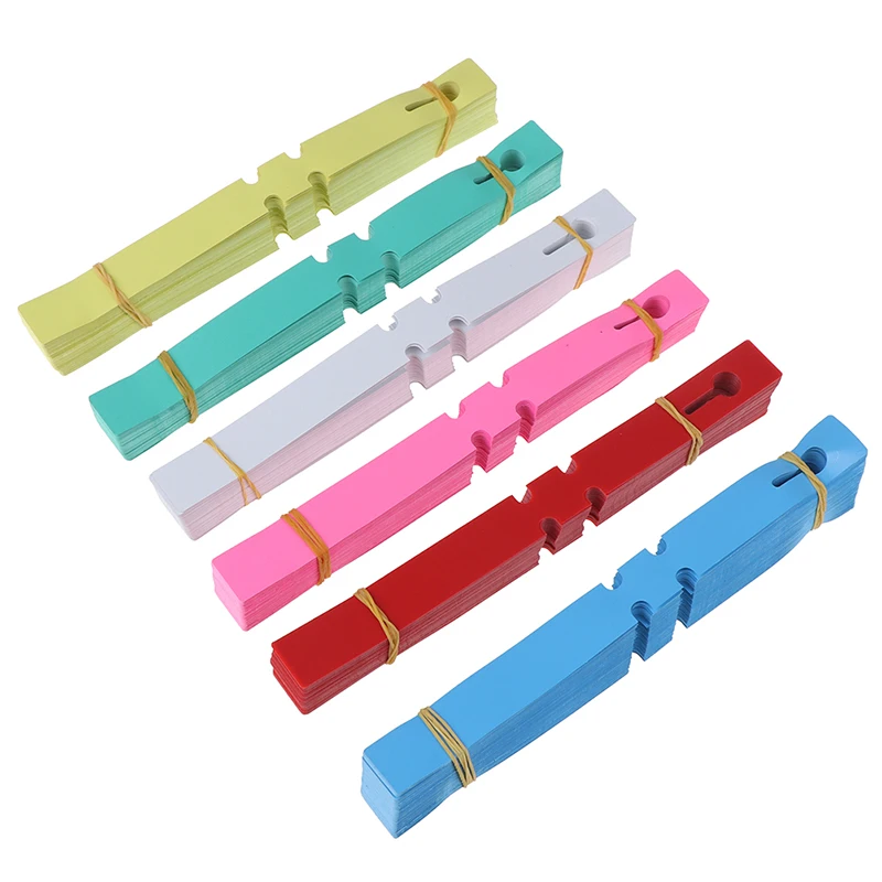 100 pz/set etichette per alberi per piante da giardino etichette appese con nome pennarello impermeabile