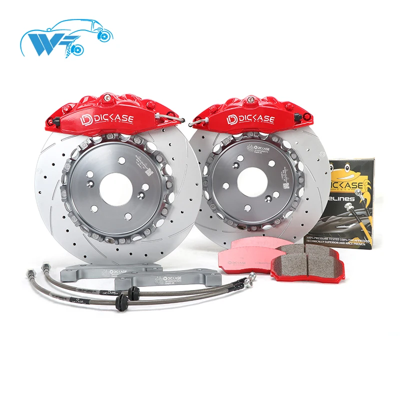 4 Pot Auto Brake Calipers Automatic Brake Systems D41 18 INCH for Golf Mk4 Mk5 Mk7 Gti R