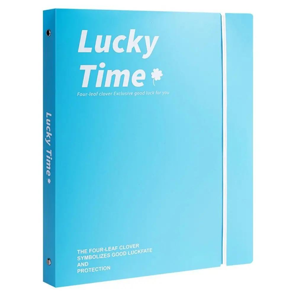 

Новая папка для файлов PP формата А4, большая емкость, папка для данных с 3 отверстиями, пылезащитная водонепроницаемая папка с отрывными листами, тестовая бумага для очков