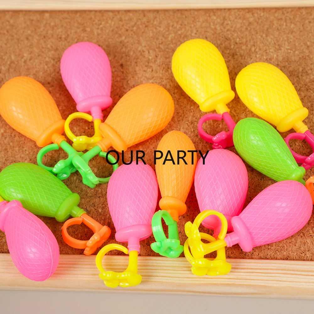 20Pcs Colorful Mini Water Gun Rings Trick Toys for Kids Summer Birthday Party Favors Goodie Bag Pinata Fillers Classroom Prizes