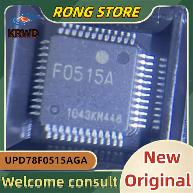 5PCS F0515A New Original  UPD78F0515AGA-GAM-AX UPD78F0515AGA  LQFP48