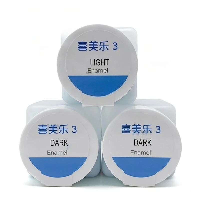 Dental Materials Ximeile Porcelain Powder Ceramco3 Natural Enamel Porcelain Powder Enamel Denture Processing Consumables Tools
