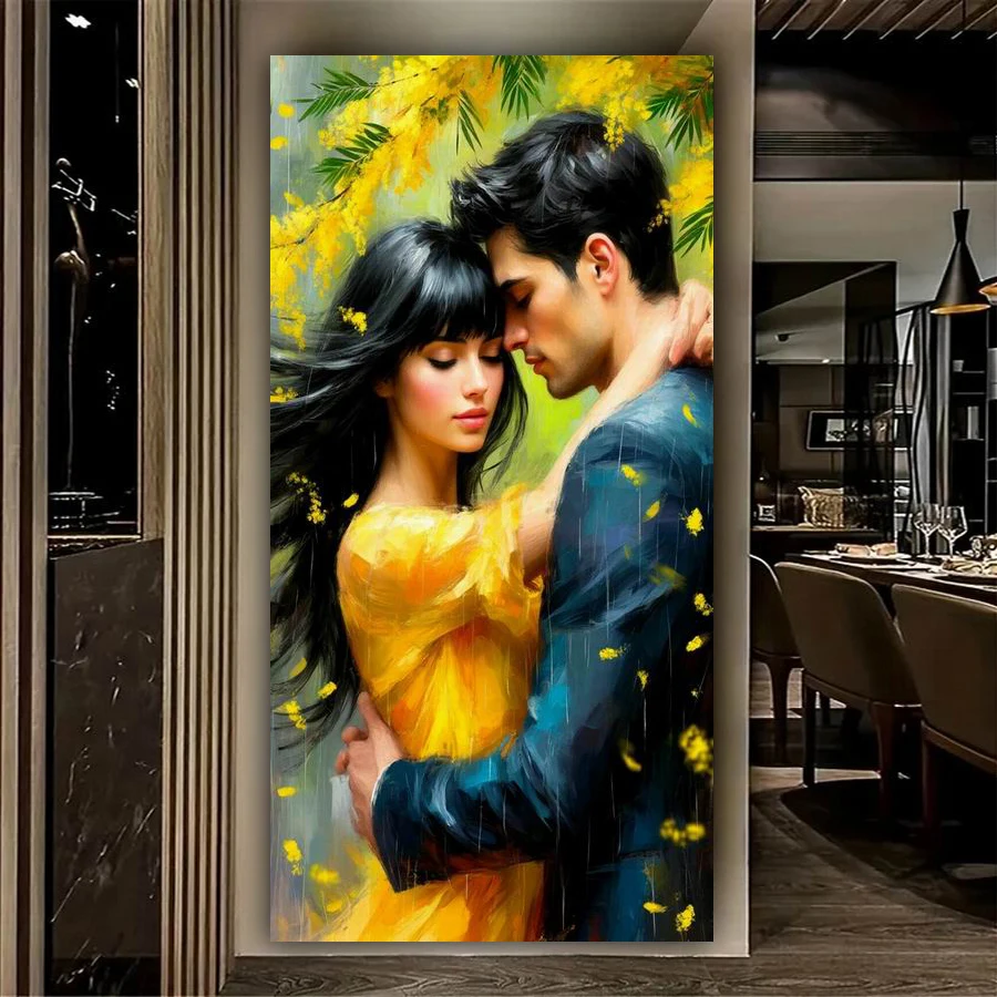 

Romantic Lover Large Size Adult Diy Diamond Art Painting Kits New Collection 2026 Couple Full Drill Mosaic Embroidery Picture
