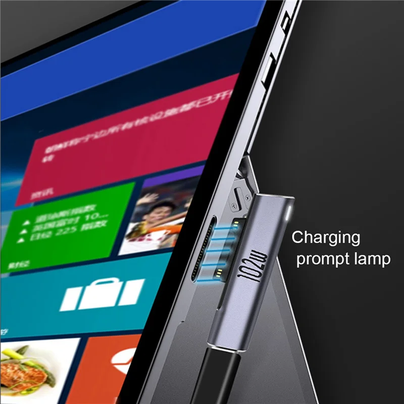

2X 102 Вт USB C Type C PD Конвертер для быстрой зарядки для Surface Pro 3 4 5 6 7 8 Go для Surface Book 1 2 3