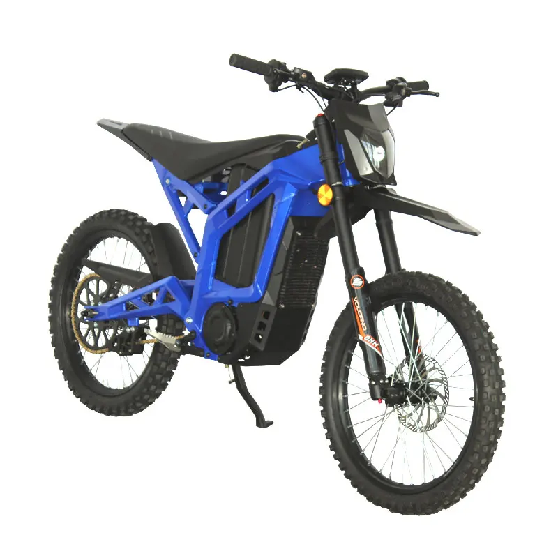 Electric Dirt Bike for Adults, Wide Tire 3000W Electric Motorcycle 48V 72v Battery, Mountain Off-road Electric Bike - view 2