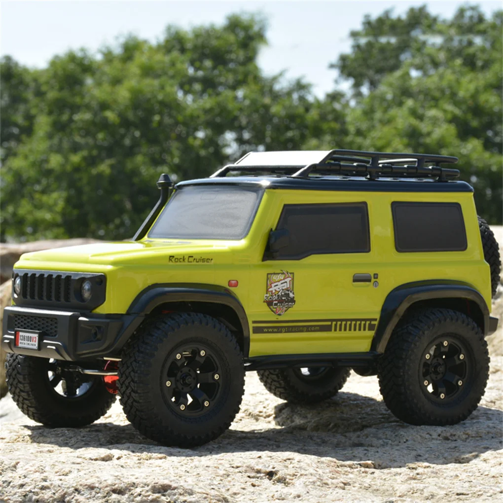 

RGT 1:10 136100V3FD 4WD Jimny Fierce Horse Bronco 2,4G 4CH Четырехколесный имитация альпинистского автомобиля Внедорожник Автомобиль с дистанционным управлением